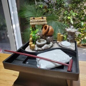 Fuente Jardin Zen y Vela