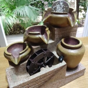 Fuente Tinajas con Ruedas